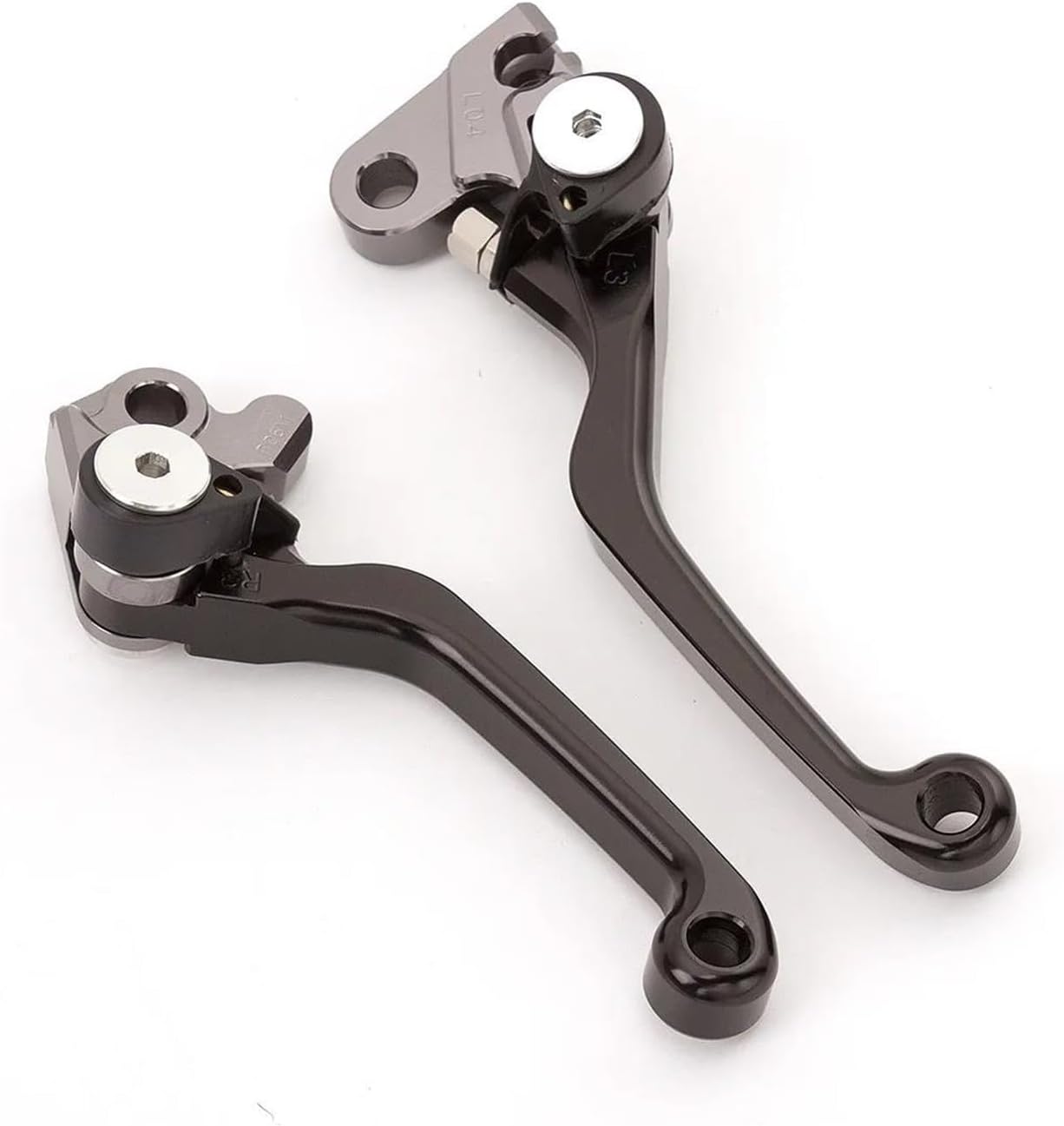 Motorcycle Brake Clutch Lever for Gas Gas EC 2T 125 200 250 300 2000-2011 2013-2017,Adjustable Aluminum with Glossy Finish Anodized Easy Installation