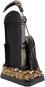 Amazon.co.jp: VILLAGE GIFT IMPORTERS 8インチ サンタ・ムエルテ 玉座