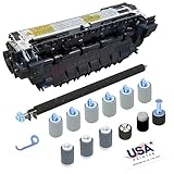 USA Printer CF064A-DMKv1-USA (CF064-67902 CF064A) Deluxe Maintenance Kit for HP Laserjet M601 M602 M603 Includes RM1-8395 Fuser, RM1-8491 Transfer Roller, & Tray 1-4 Roller Kit (110V)