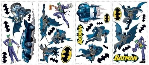 31 LARGE BATMAN GOTHAM Wall Stickers Marvel Decor Decal