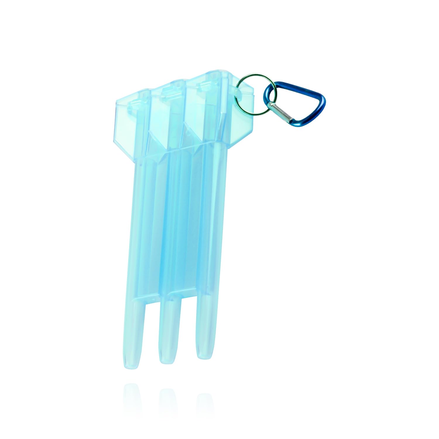 Hopzab Dart Case, Portable Transparent Plastic Protector, for Darts, Team Games, Easy Use, Secure Storage