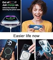 Python Trend One Metal Ring Compatible with MagSafe Sticker Designed for iPhone 12~17, Circle Magnetic Magnet Adapter Rings for Phone Case (Black) — image 6