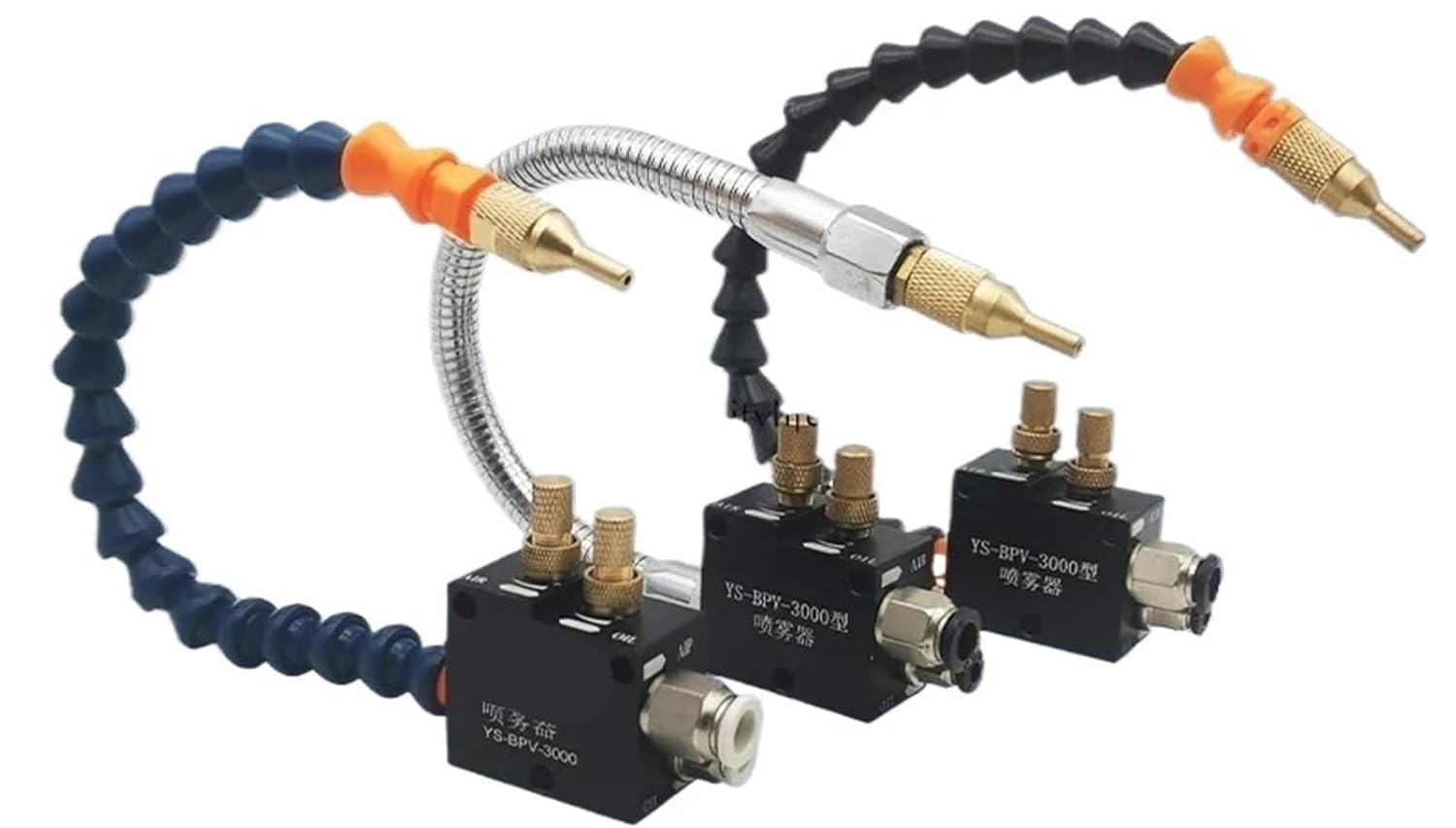 Machine Tool Injector Pneumatic Sprayer YS-BPV-3000 Assembly Universal Cooling Water Pipe(Indigo)