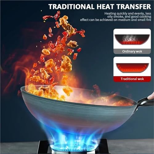 Wok Pan 32cm con superficie antiadherente miniatura 7