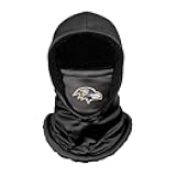 NFL Team Logo Black Hooded Gaiter Balaclava Face Cover