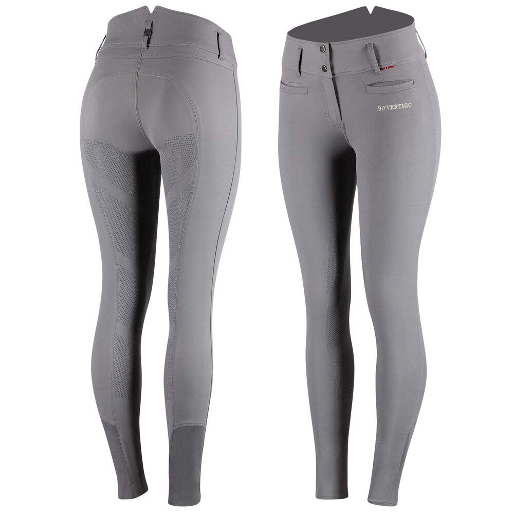 B Vertigo Ladies Tiffany FS Breeches 26 Storm Grey