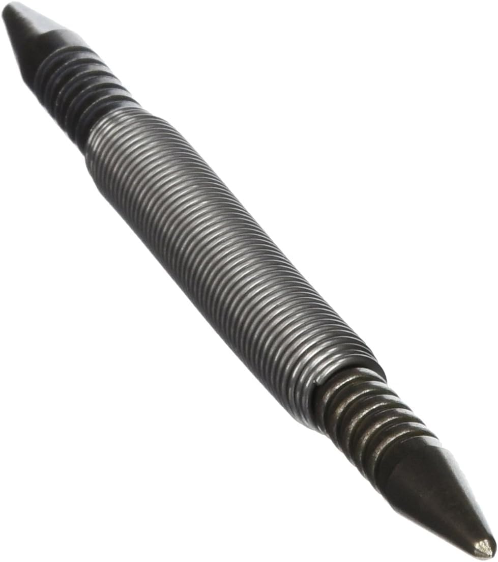 Spring Tools Kit professionnel de poinçonnage central et de clous – Ensemble de clous de 2/32" – Force d'impact de 1587,6 kg – Fabriqué aux États-Unis – Outil de marquage du bois et du métal