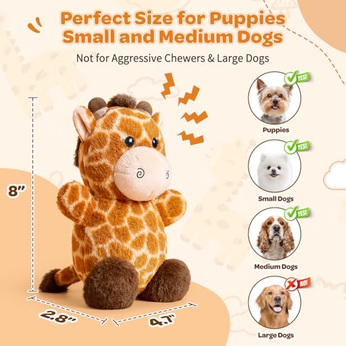 Juguete de Peluche para Cachorros Pequeños y Medianos Giraffe miniatura 4