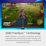 Dell G2725D Gaming Monitor - 27-inch QHD (2560x1440) up to 180 Hz, 2ms Response time, 99% RGB Display, DisplayPort/HDMI Connectivity, AMD FreeSync, Comfortview, Tilt Adjustable - Black - Image 5