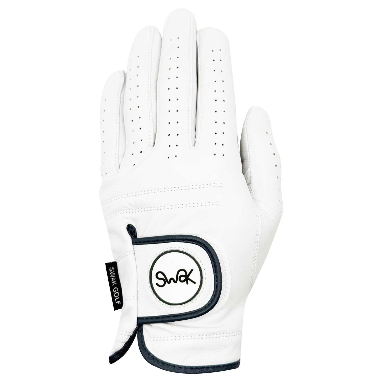 Golf Glove by SWAK - Soft Grip Cabretta Leather Golf Gloves for Right Handed & Left Handed Golfers - Suitable for All Weather
