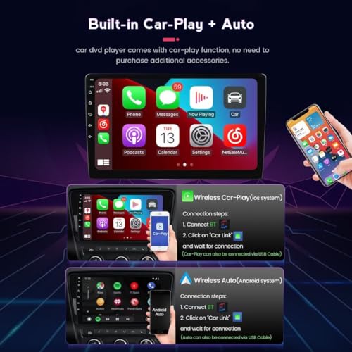 Radio Android 9 pulg MekedeTech para Tundra 2003-2007 miniatura 4