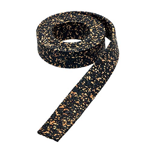 acerto Gleisbett aus Gummikork (Unterlage für Weichen)  20x100cm, 2mm stark ? Zuschneidbar ? Antistatisch ? Vibrationsdämmende Schienenunterlage | Modellbauartikel als Gleisunterlage, Gleisbettung