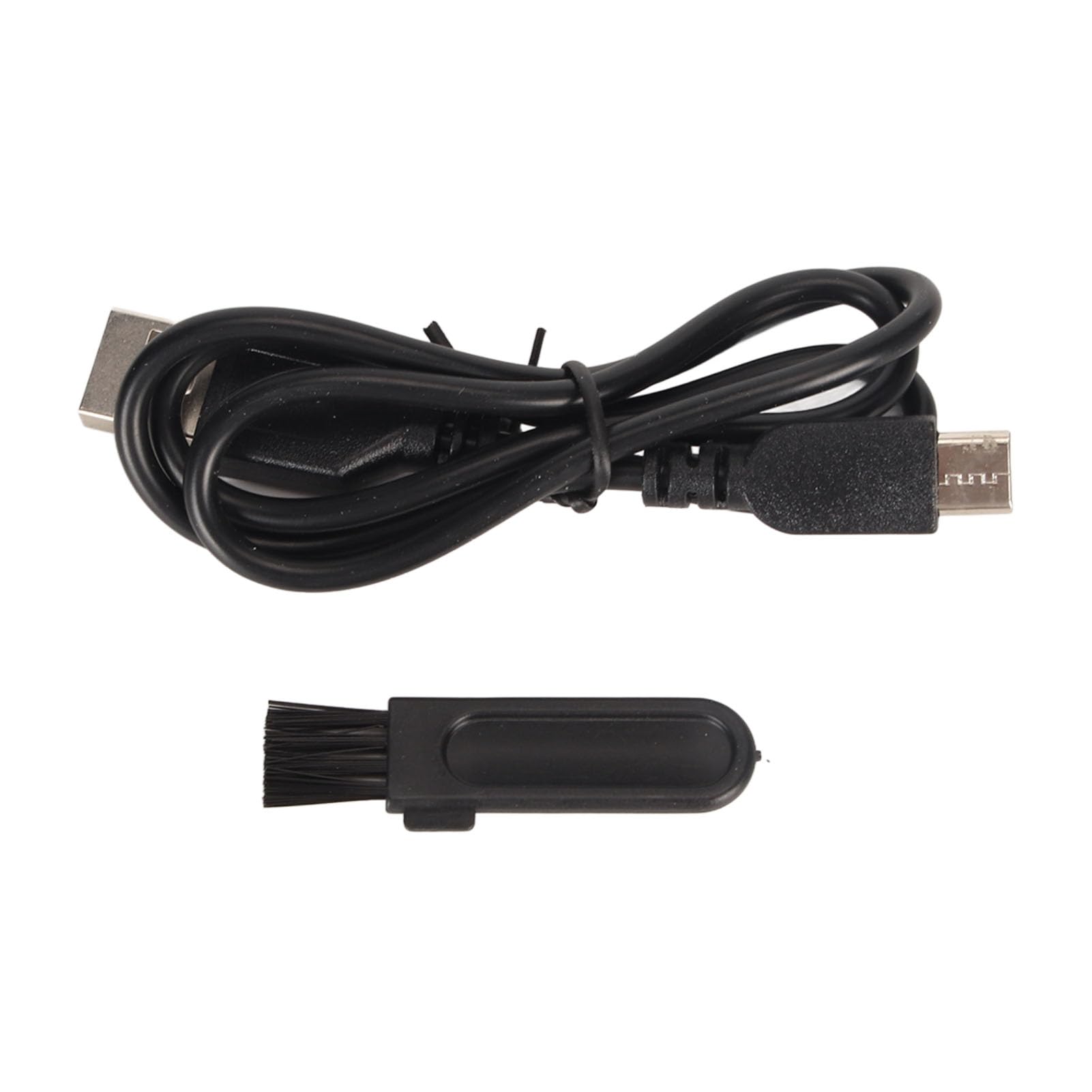 Regolabarba Mini Tagliacapelli Efficiente e Potente per Viaggi a Casa Design Nero Ricaricabile