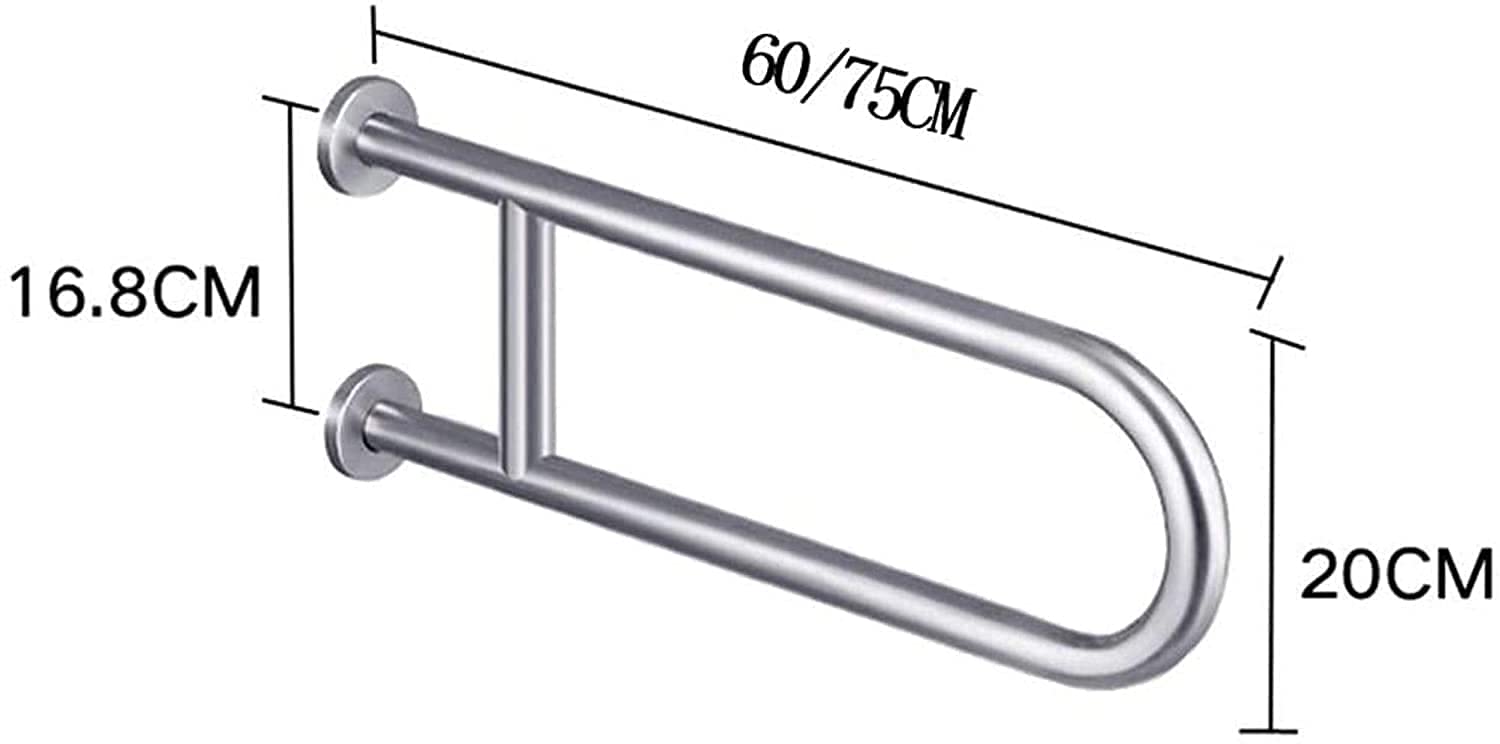 Maniglie per Doccia, ausili per WC, corrimano di Sicurezza Senza Barriere in Bagno, Barre di Supporto di Sicurezza, tiranti di Supporto Antiscivolo per disabili, Adatto per Hotel, corridoi,