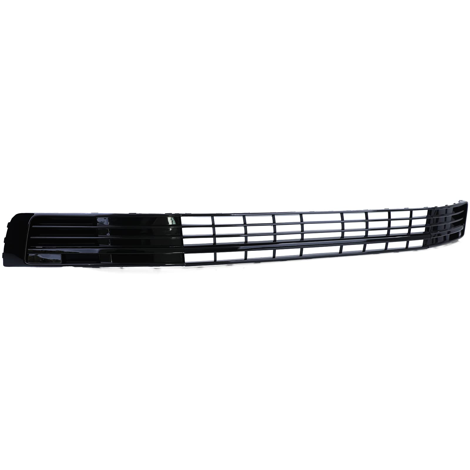 Kühlergrill Gitter Stoßstange Schwarz Glanz für VW T6 Multivan ohne ACC 15-19