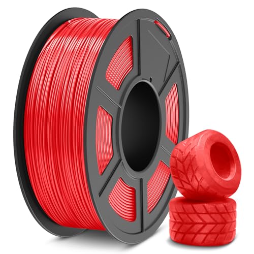 Filament SUNLU TPU Czerwony (RED)