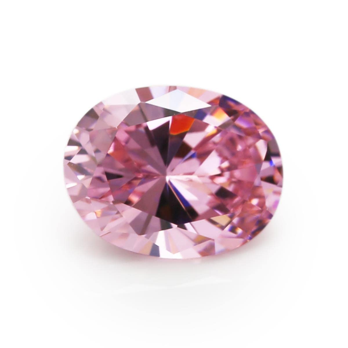 Rozmiar 2x3 ~ 13x18mm owalny złoty żółty, oliwkowy, fioletowy, granatowy, różowy syntetyczny owalny cyrkonia kamień luzem