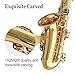 YoungMonic Alto Saxophone E Flat for Adults Student Sax Eb Alto Full Kit With Carrying Sax Case Mouthpiece Straps Reeds Saxophone Beginner Kit