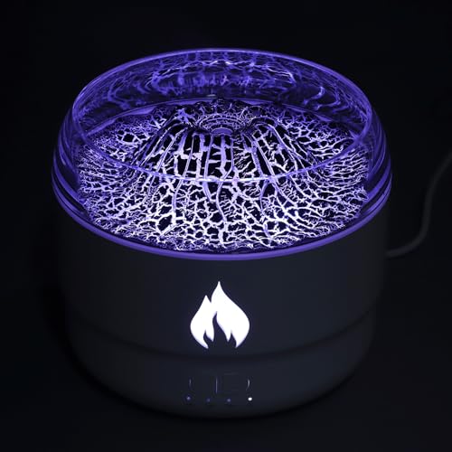 Difusor aromático eléctrico con luz LED y tanque 280ml miniatura 2