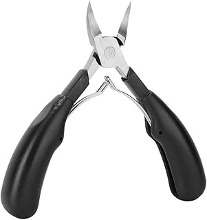 Alicate de cutícula de aço inoxidável, cortador de cutícula, empurrador de cutículas, removedor de pele morta, ferramenta de manicure para unhas e unhas dos pés encravados, 3 cores (#1)