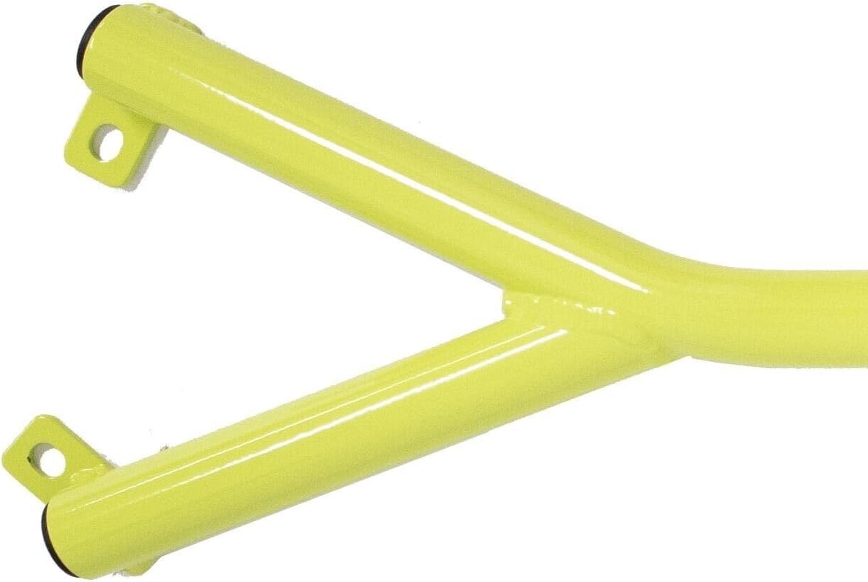 Exterior Accessories - Aluminum Front Brace Bar Compatible With 2022 Subaru WRX/STI VB - Neon Yellow