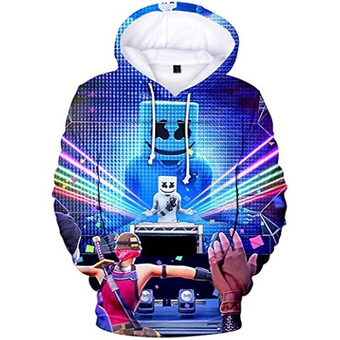 FLYCHEN Sudadera para Niños Estilo 3D Impresión Gráfica Sonido Eléctrico Cool Manga Larga Suéter Adolescentes Pullover - Arcoiris Cover