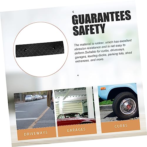 Rampa para automóviles y motocicletas PRETYZOOM de alta resistencia, rampa de plástico para vehículos bajos, uso exterior y carga, diseño portátil y robusto miniatura 5
