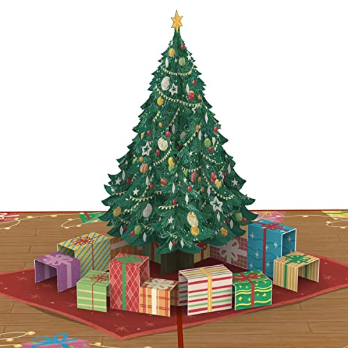 papercrush® Pop-Up Weihnachtskarte Weihnachtsbaum - 3D...