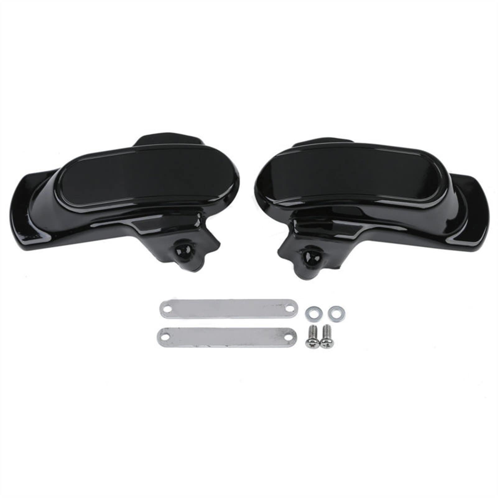 Kit couvertures d'essieu arrière de précision CNC noir mat pour moto Dyna FXD