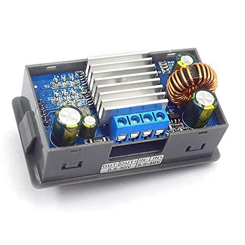 Velleman Alimentation de Laboratoire, à découpage, réglable, 0-60 VCC/0-5 A, limitation de Courant, Protection Contre Les Courts-Circuits, Affichage LCD, Gris : Velleman Group nv