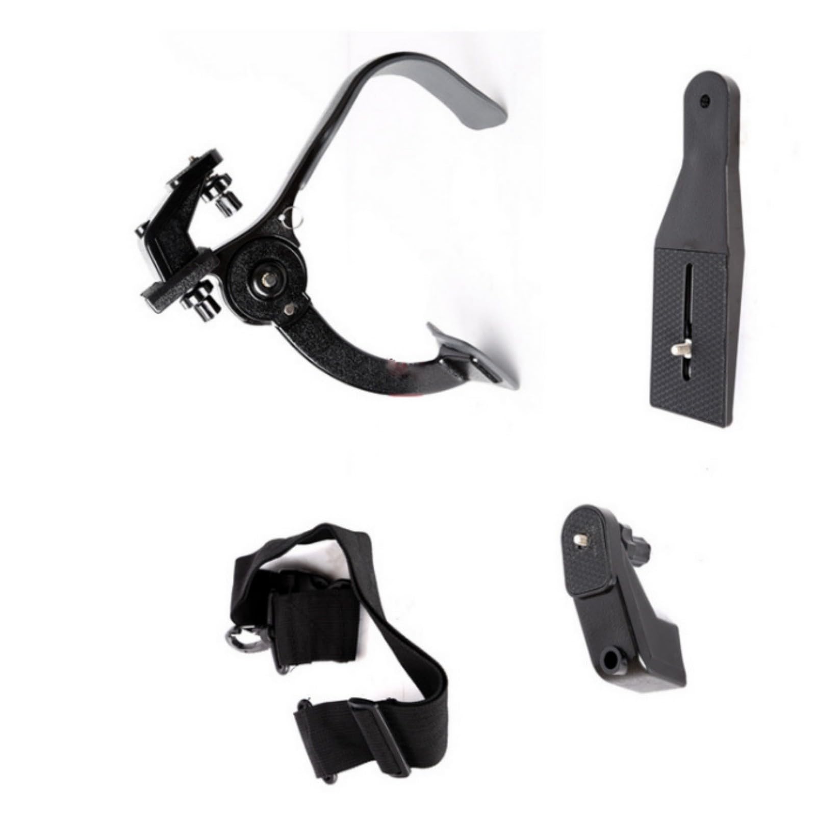 Stabilizzatore fotografico per fotocamera per fotocamere e videocamere può contenere fino a 6 kg Smiple da installare per fotografi DSLR Camera Stabilizzatore Staffa
