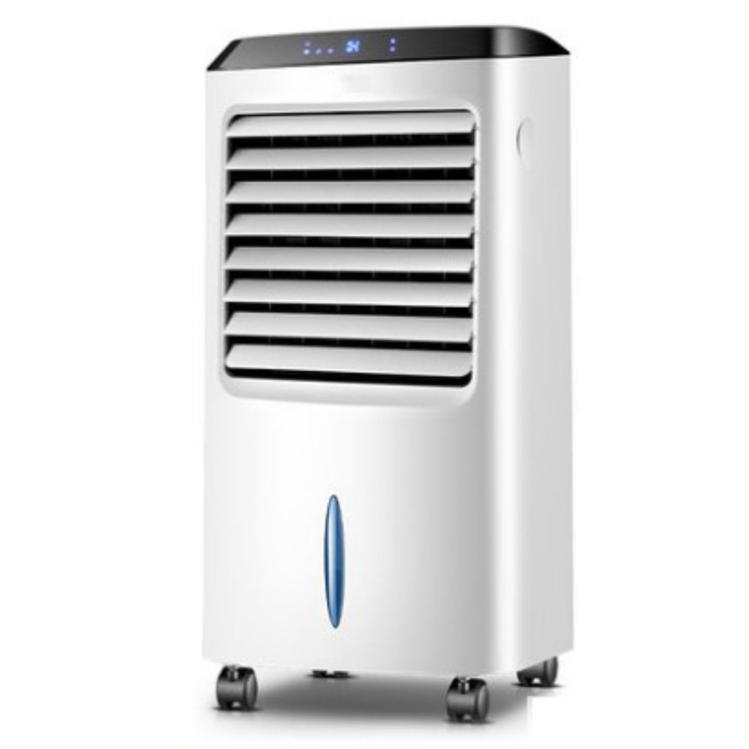 GWFBLID Swamp Cooler Air Conditioner Evaporative Cooler with 10L Water Tank 60° Oscillating 10L Water Tank 8H Timer Portable Air Conditioner with 3-Mode 3-Speed Portable AC for Bedroom Office