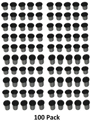 Image of Plastic 2 7 /8 Black Drop in Cup Holder Plastic Multipack Wholesale Bulk Listing Poker (100)