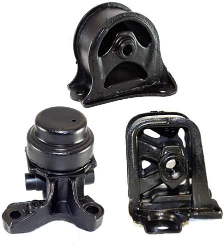 Compatible with 1992-1996 Honda Prelude 2.2L/2.3L Engine Motor Mount Set for Manual 3PCS : A6559, A6566, A6525 - K0127