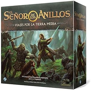 Fantasy Flight Games | Viajes por la Tierra Media | Juego de Mesa Cooperativo de Aventuras | Estrategia | A Partir de 14 Años | De 1 a 5 Jugadores | 1-2 Horas por Partida | Español