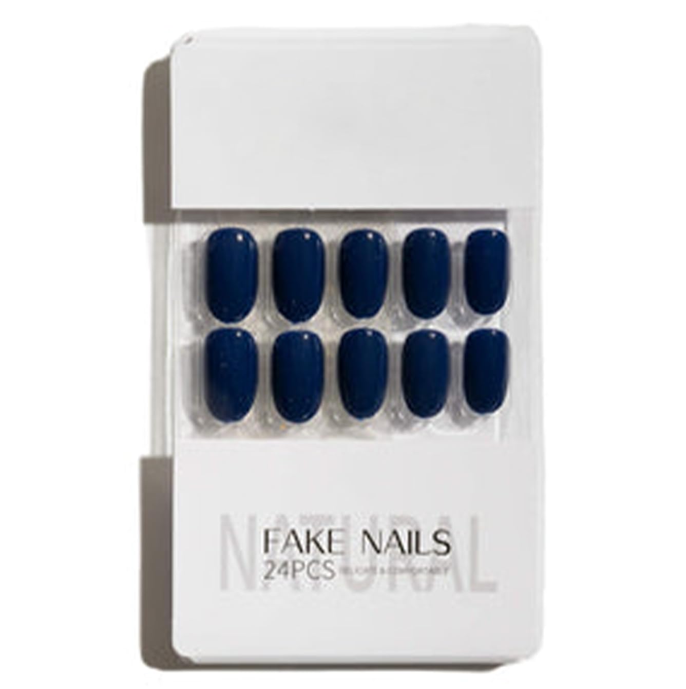 KIRA Artifical Fake Nails With Buffer & Glue, Natural False Nails Delicate & Comfortable With Long-Lasting And Waterproof For Women (A15)