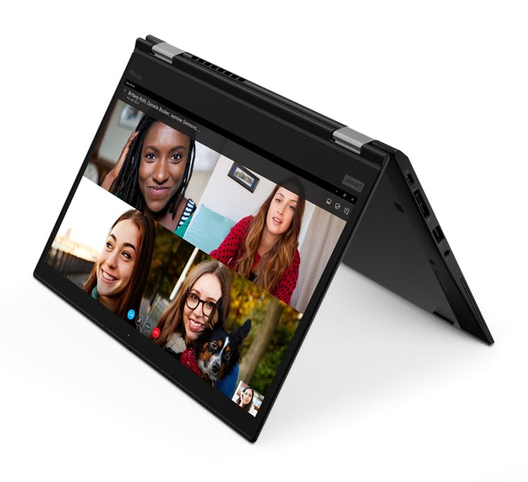 Lenovo ThinkPad X13 Yoga Gen 1 | Intel Core i7-10610U | 13,3” UHD | 16GB RAM | 500GB SSD | Win11 | DE QWERTZ | (Zertifiziert und Generalüberholt)