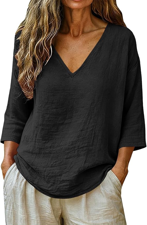 Linen Tops for Women, Linen Shirts for Women, Gauze Shirts for Women, Linen Tops Womens Linen Tops Linen Shirt Women