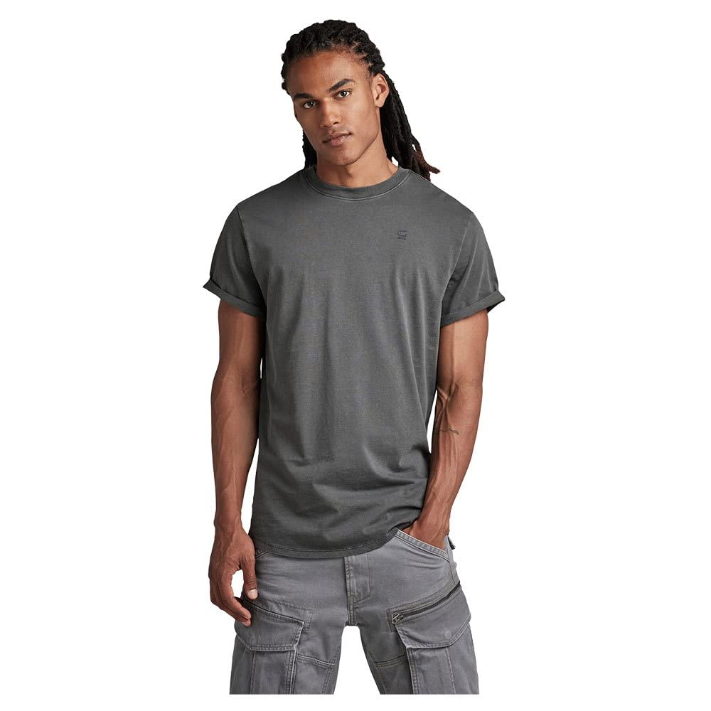 G-Star Men's Lash Overdeyed T-shirt, Black (dk black gd D16396-2653-B564), XL
