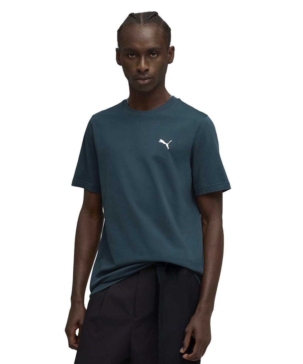 puma Men's Solid Regular Fit Tees-picture-42