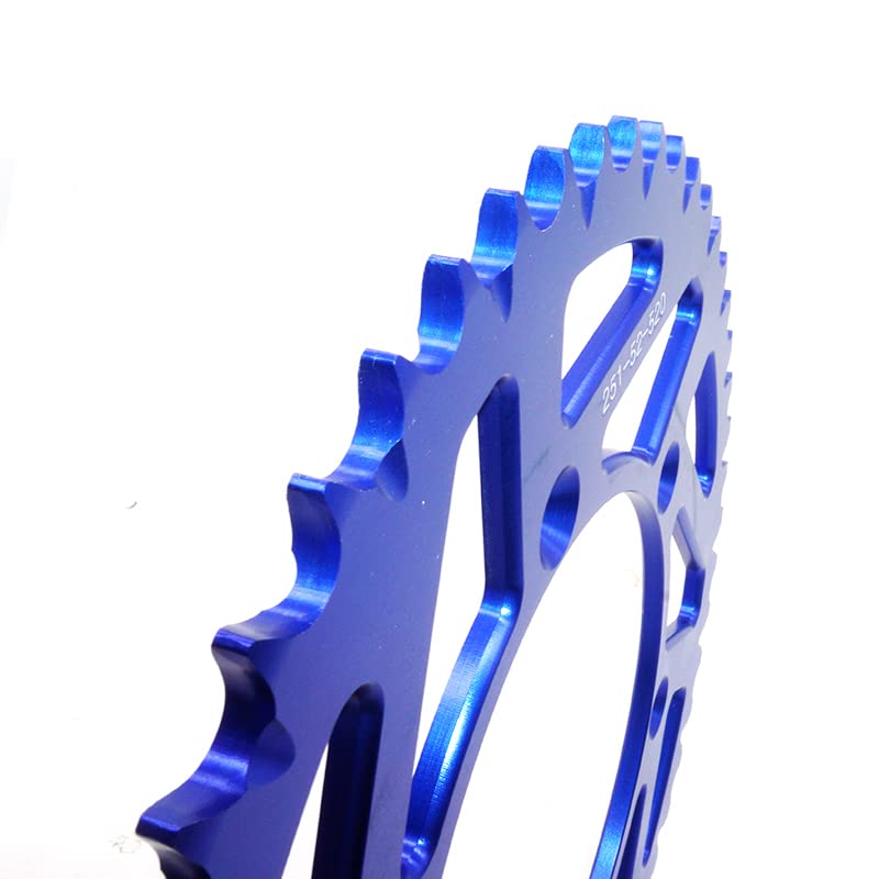 Engranaje de piñón de dientes de placa de cadena de motocicleta apto YZ250F YZ450 WR250 Cross-Country 520-52t