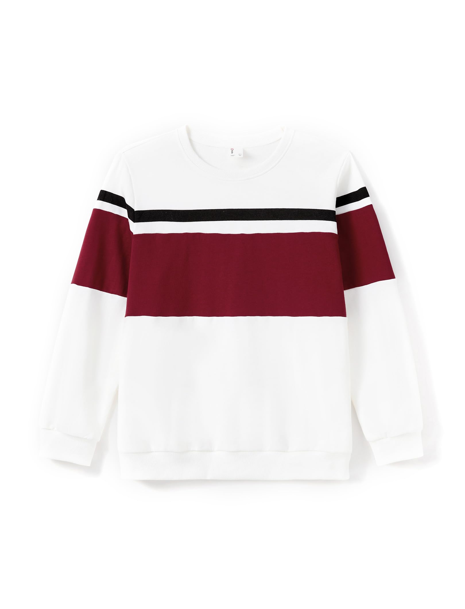 PATPAT Set di Abbigliamento per Famiglie a Maniche Lunghe, Look Partner, per Mamma, Figlia, Maglietta a Maniche Lunghe, per Mamma e Figlia, Abbigliamento per Autunno e Primavera, Uomo e Ragazzo