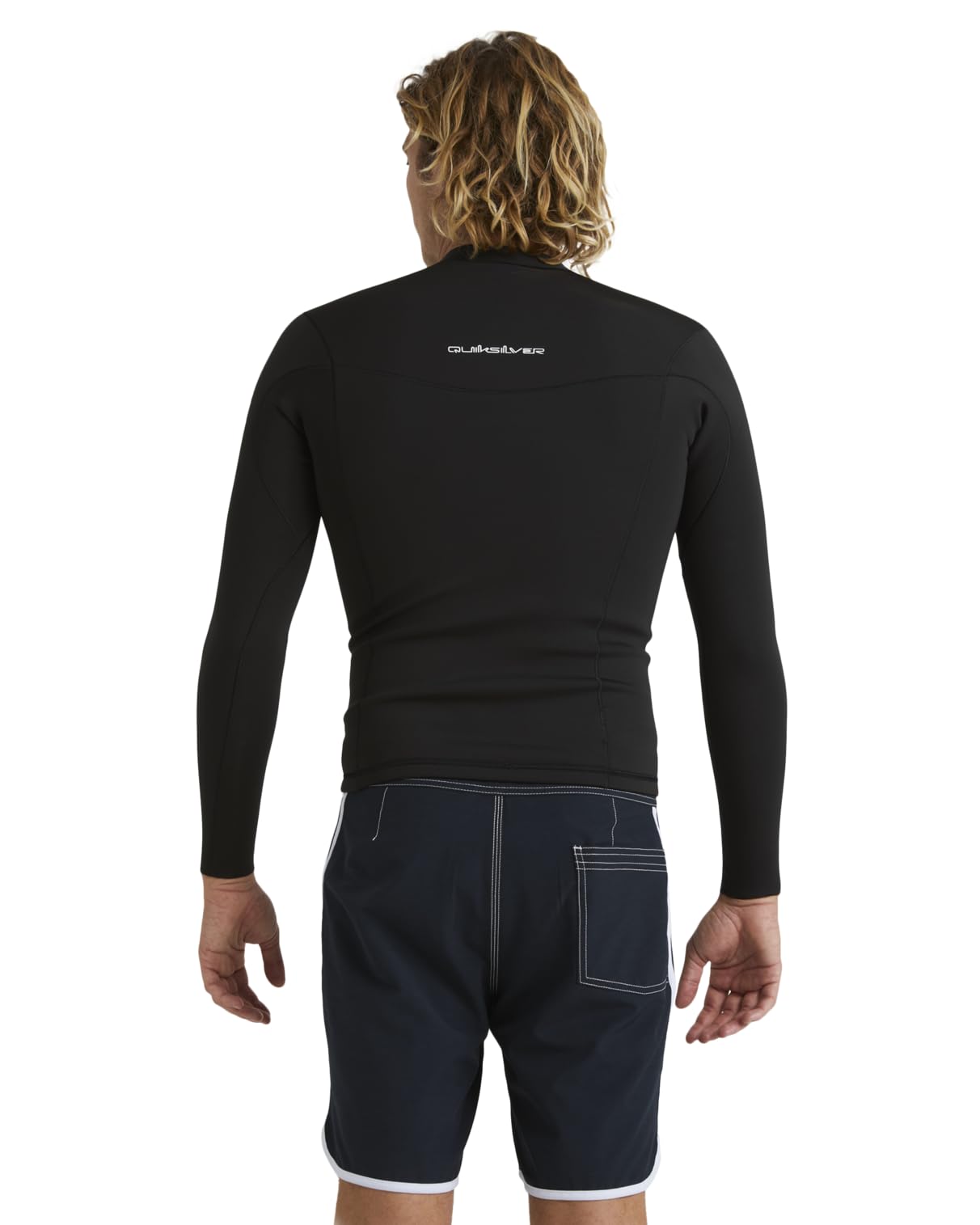 Quiksilver Mens Everyday Sessions 1.5mm Wetsuit Jacket - Black | Small