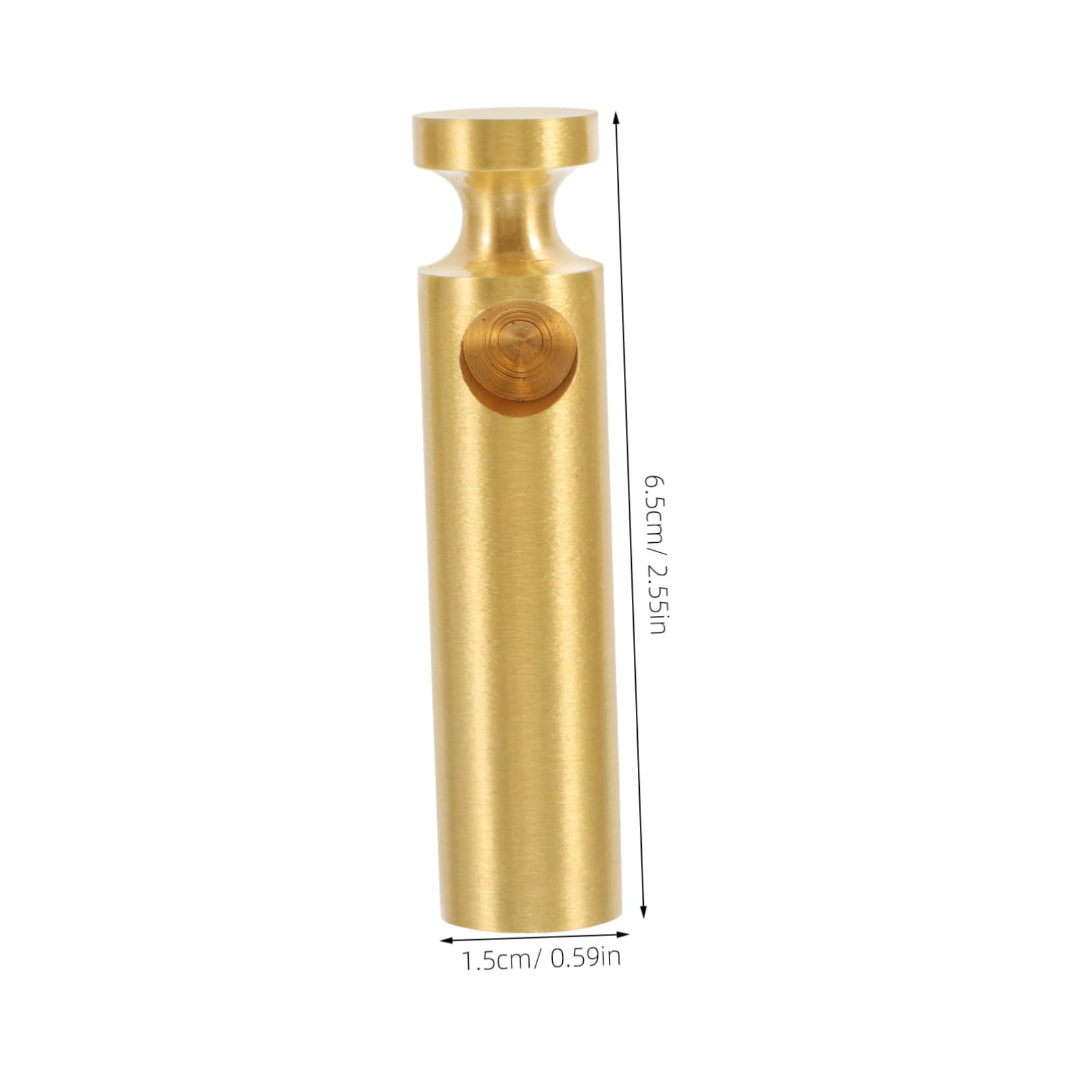 Cabilock 2Pcs Brass Hand Rail Connectors for Wine Cabinets and Furniture Posts and Stylish Fittings for Secure Connections Easy Installation for Home and Rv Use