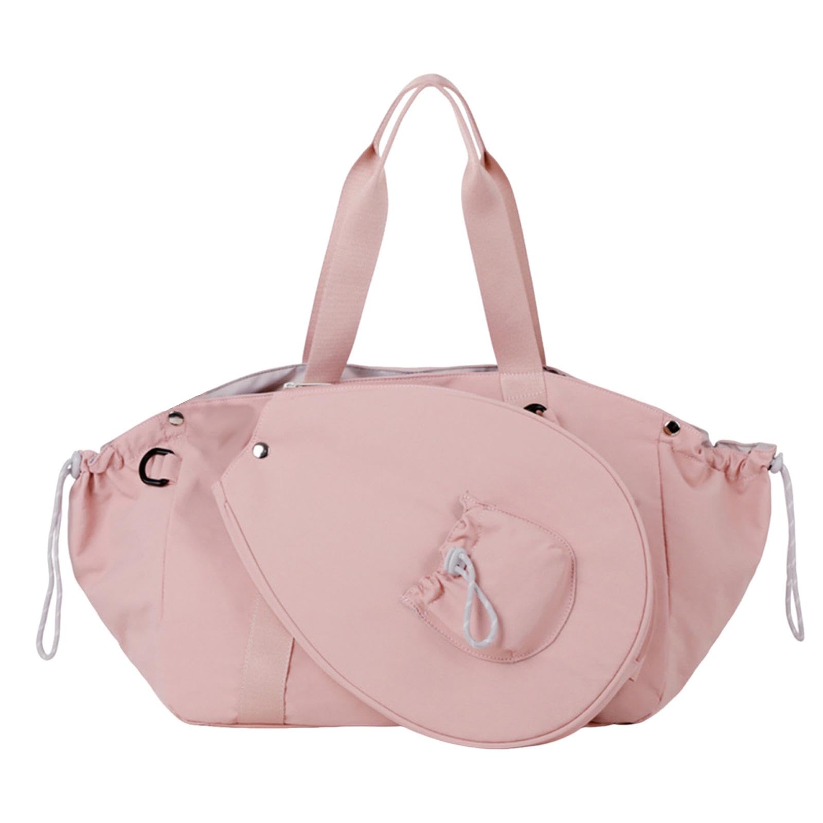 Badminton Racket Bag Beginners Fitness Sport Fashionable Large Racket Holder Pink-image-40