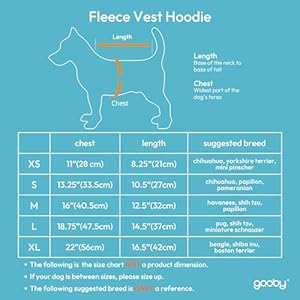   Gooby-Fleece-Vest-Hoodie-Dog-Sweater-Black-Medium-Warm-Pullover-Dog-Hoodie-with-O-Ring-Leash-Winter-Hooded-Small-Dog-Sweater-Dog-Clothes-for-Small-Dogs-Boy-or-Girl-and-Medium-Dogs