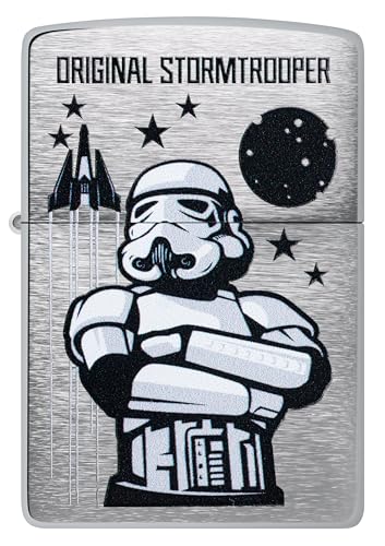 Encendedor Zippo Windproof Stormtrooper Plata miniatura 5