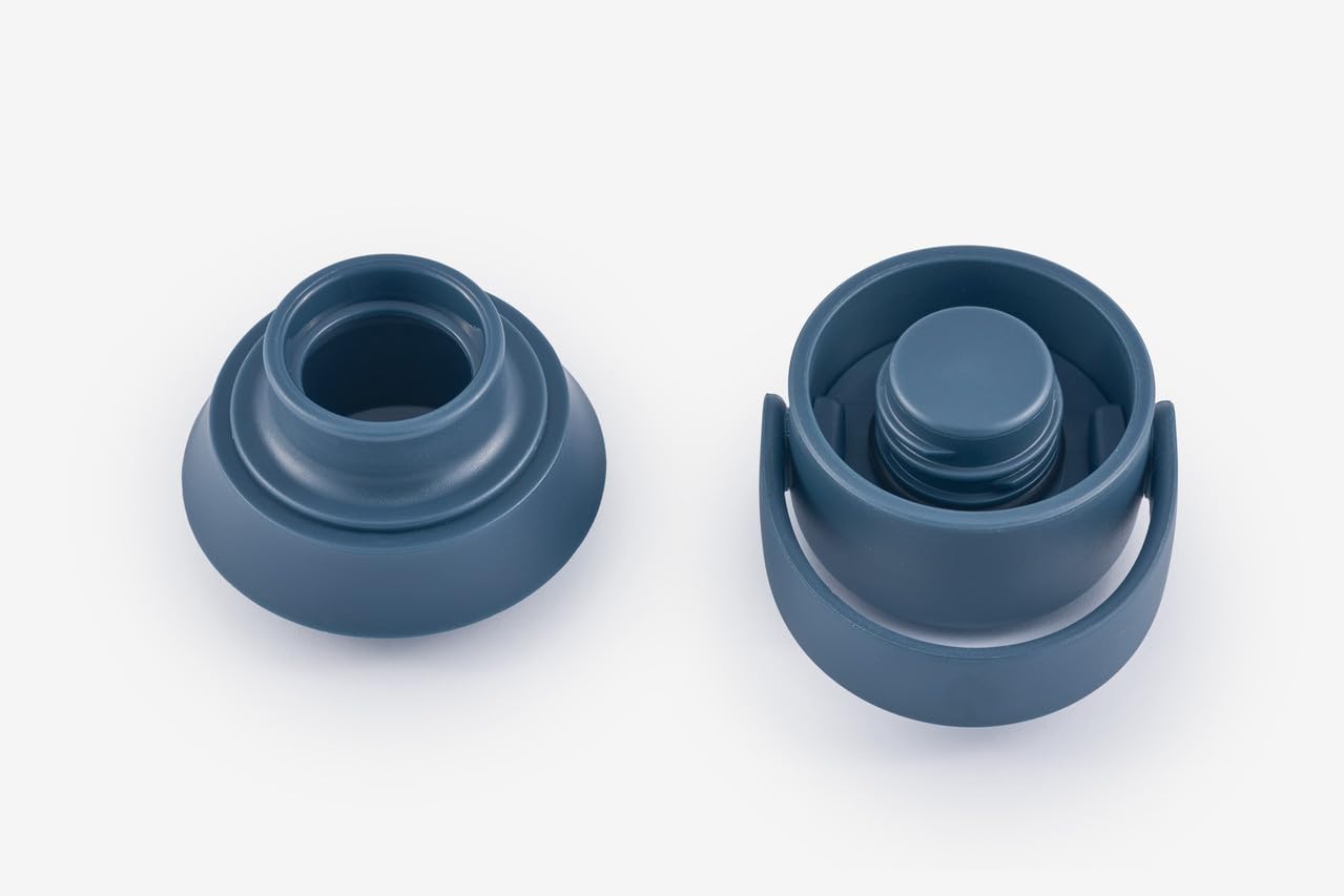 RAGSY Moshi - Borraccia termica in acciaio inox con rivestimento in ceramica, estremamente resistente, senza BPA, a prova di perdite, con lunga conservazione di calore e freddo per qualsiasi tipo di