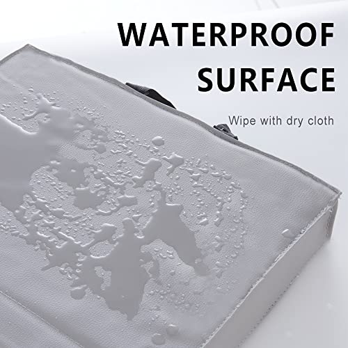 MBQMBSS Kneeling Pads for Gardening 24" x 13.5" Kneeling Pads Waterproof Bath Kneeling Pad Portable Foam Kneeling Pad Indoor & Outdoor Kneeling Pads Prayer Extra Large (Gray)