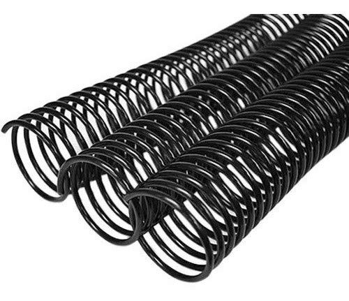 Espiral Encadernação Preto - 29Mm - 200 Folhas - 10Un